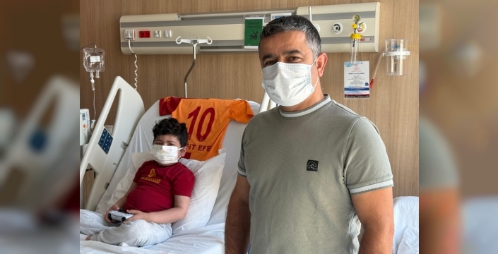 Lösemili Yiğit Efe, ilik nakliyle yeniden hayata tutundu