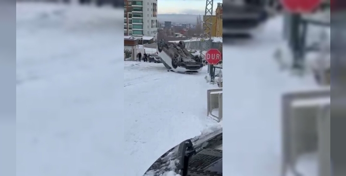 Malatya beyaz örtüye büründü, ulaşım felç oldu!