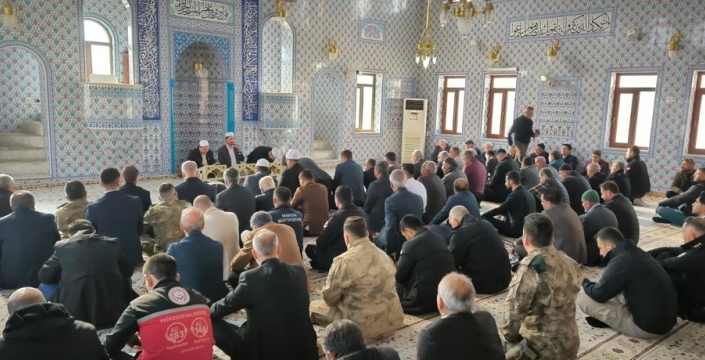 Mardinli gazi, şehit arkadaşları için mevlit okuttu