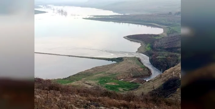 Meriç Nehri'nden Çakmak Barajı'na su akışı başladı, kooperatifler birleşti