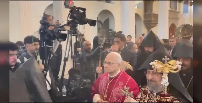 Papa 14. Leo'nun Kumkapı'daki tarihi ziyareti: Patriklik Kilisesi'nde duygu dolu anlar