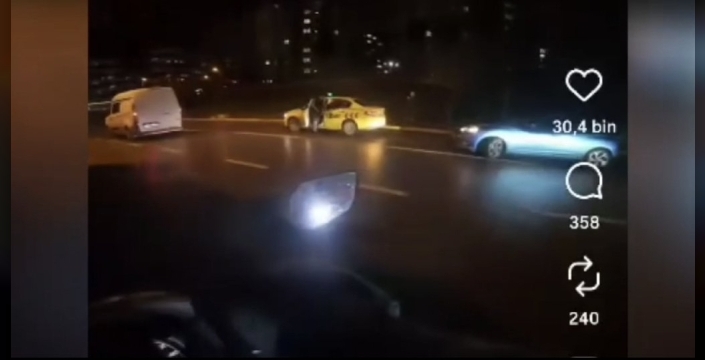 Pendik'te trafiği tehlikeye atan sürücülere 40 bin liralık ceza