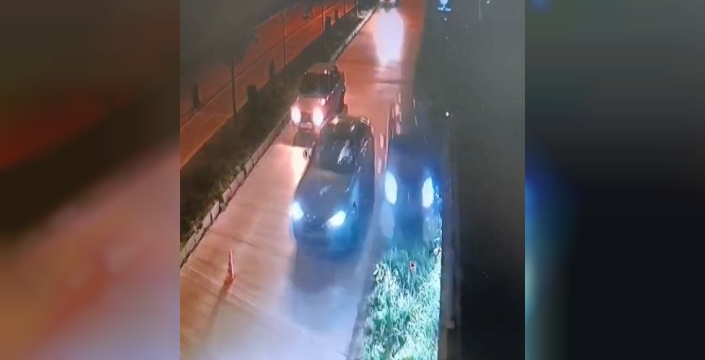 Samsun'da polise çarpan iki kardeş gözaltında: Kamera kayıtları ortaya çıktı