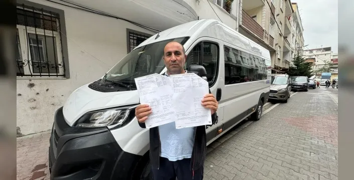 Sıfır minibüs 24 kez serviste: Kredi çeken Doğan Daniş icralık duruma geldi