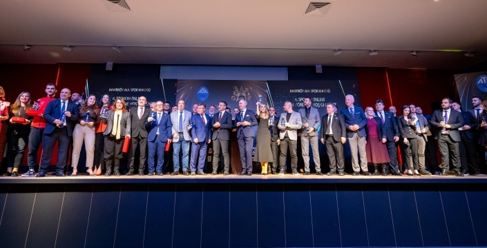 Sporun yıldızları Bakırköy Ata Spor Kulübü'nde buluştu: 6. Sporun Enleri ödülleri sahiplerini buldu