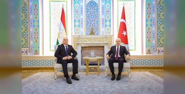 Tarihi adım: TBMM Başkanı Kurtulmuş, Tacikistan'da ilk kez meclis başkanı düzeyinde ziyarette