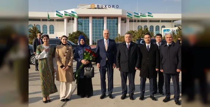 Tbmm başkanı Kurtulmuş'tan Özbekistan'a resmi ziyaret: Mezuniyet törenine katılacak