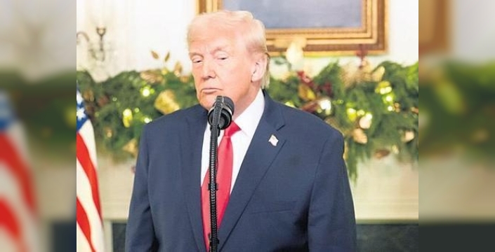 Trump'tan 'Ben' vurgulu ulusa sesleniş: 20 dakikada 700 kez 'Ben' dedi