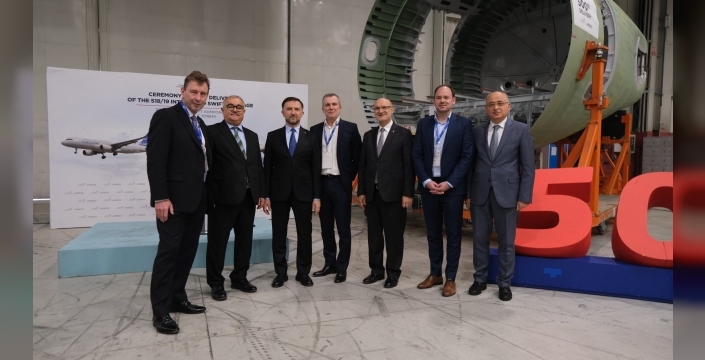 TUSAŞ, Airbus'a 500'üncü gövde teslimatını başarıyla gerçekleştirdi
