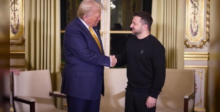 Zelenski, Trump ile barış görüşmeleri için yeniden bir araya gelecek