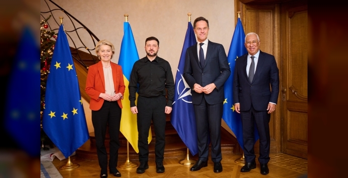 Zelenskiy, Brüksel'de NATO ve AB liderleriyle kritik görüşmeler gerçekleştirdi