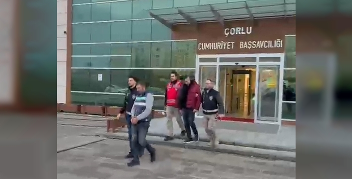50 saatlik güvenlik kamerası didik didik edildi, telefon dolandırıcıları Çorlu'da yakayı ele verdi!