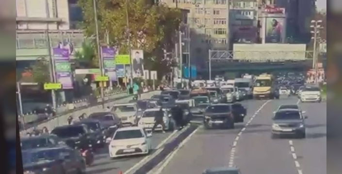 Sinan Ateş suikasti sanıklarından Avukat Serdar Öktem'e yönelik saldırının görüntüleri ortaya çıktı