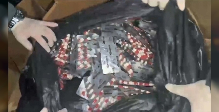 Aydın'da nefes kesen operasyon: 152 bin sentetik hap ele geçirildi!