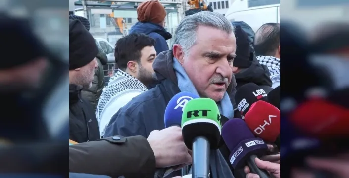 Bakan Bak'tan Filistin Açıklaması: Davamız Kırmızı Çizgimiz!