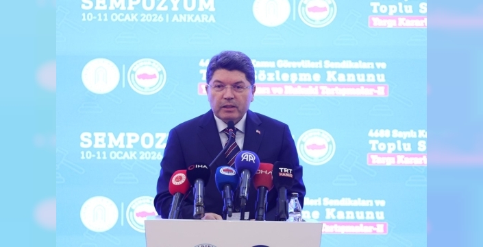 Bakan Tunç'tan sert yanıt: Meşruiyet tartışmaları geçersiz, dışarıda şikayetle aramayız