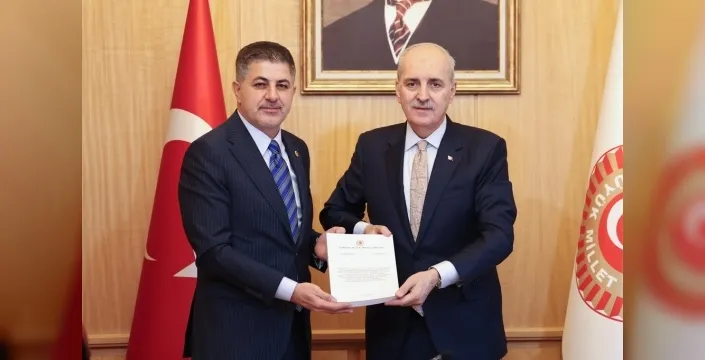 Bebek ölümleri raporu, TBMM Başkanı Kurtulmuş'a sunuldu