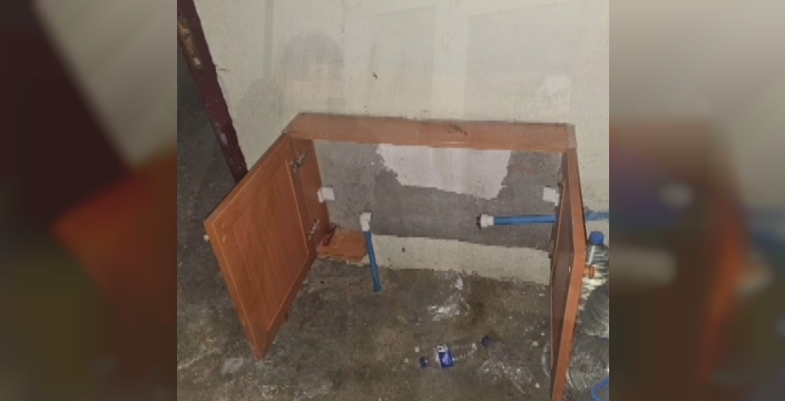 Büyükçekmece'de su sayacı hırsızı binaya girerken suçüstü yakalandı