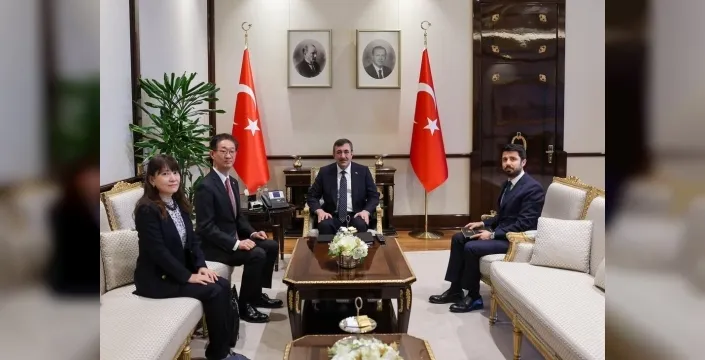 Cevdet Yılmaz, Moğolistan ve Japonya'nın büyükelçilerini kabul etti