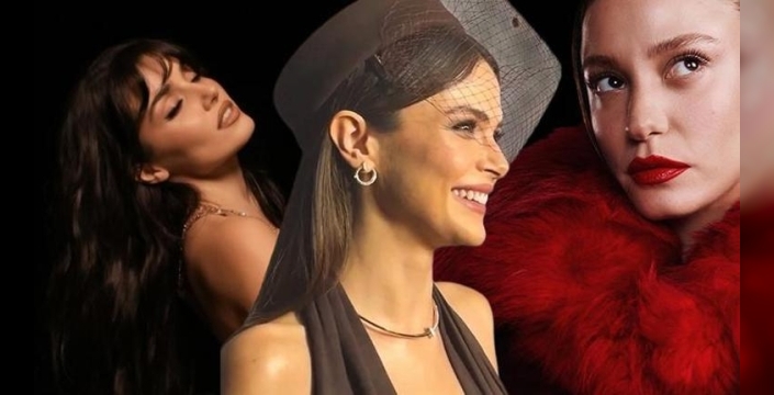 Dilan Çiçek Deniz, ödül töreninde cesur stiliyle dikkat çekti