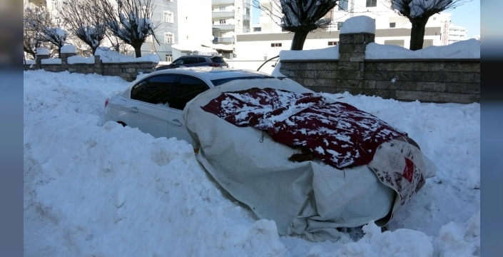Erciş'te dondurucu soğuklar yaşamı olumsuz etkiliyor