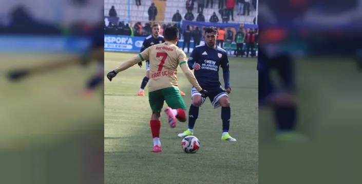 Erzurumspor FK, Amedspor'u 2-0'lık skorla evine eli boş gönderdi