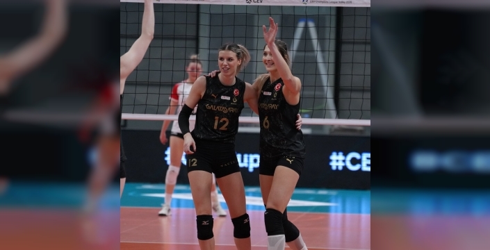Galatasaray Daikin, Belçika'da fırtına gibi esti: deplasmanda 3-0'lık zafer