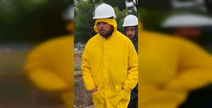 Gaziemir'deki kazada hayatını kaybeden maden işçisi toprağa verildi