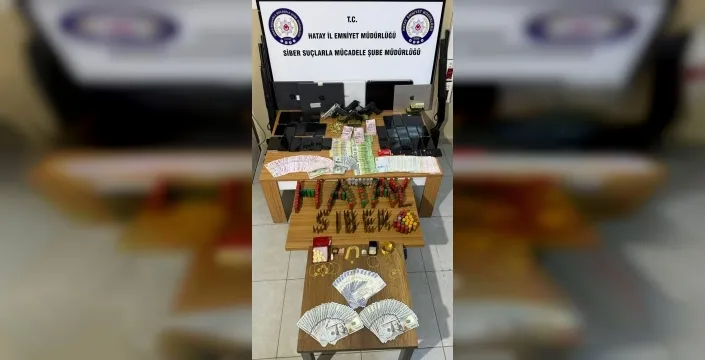 Hatay'da dev operasyon: Bahis örgütüne darbe, 1.7 milyar TL'lik para transferi ortaya çıktı
