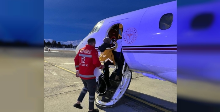 Hayat kurtaran yolculuk: 5 aylık bebek ambulans uçakla Ankara'ya taşındı