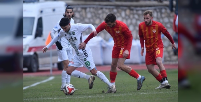 İnegöl Kafkasspor, Edirnespor'u 1-0 ile geçti