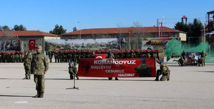 Isparta'da uzman erbaş ve sözleşmeli erler mezuniyet sevinci yaşadı