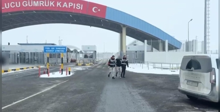 Kasten adam öldürmeden aranan hükümlü, Dilucu Sınır Kapısı'nda yakalandı