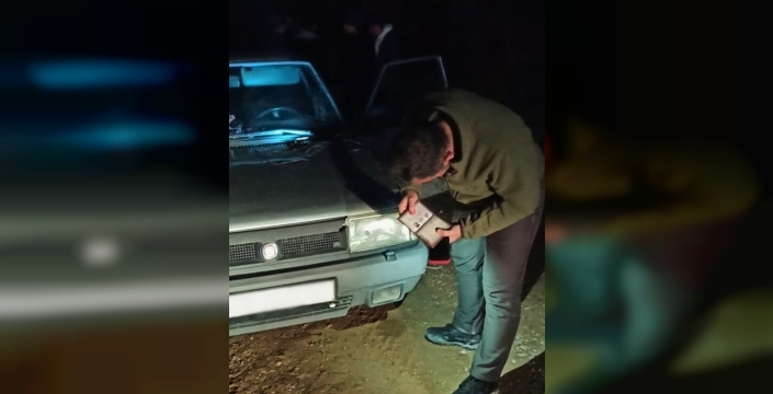 Konya'da farla kaçak avlanan dört kişiye 81 bin 604 lira ceza