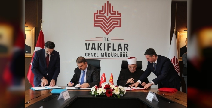 Kuzey Makedonya'daki Osmanlı camileri için iş birliği protokolü imzalandı