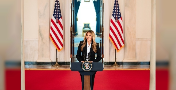 Melania Trump'ın perde arkasını anlatan belgeseli Beyaz Saray'da görücüye çıktı