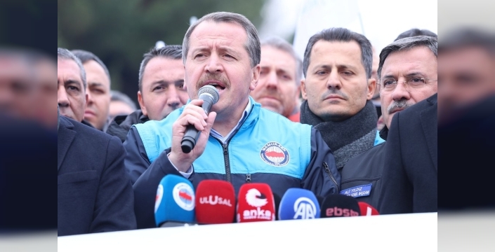Memur-Sen'den kamuda ücret reformu için Hazine ve Maliye Bakanlığı önünde eylem