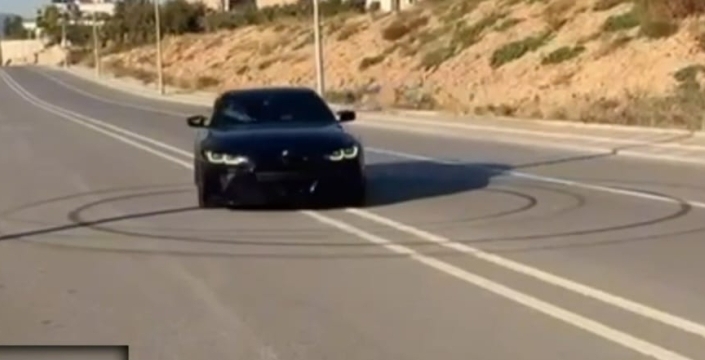 Mersin'de drift atan sürücüye 58 bin TL ceza kesildi