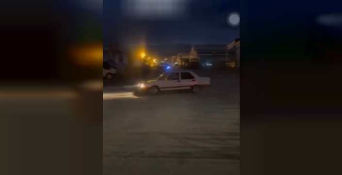 Mersin'de drift şovu yapan sürücüye 60 bin 936 lira ceza kesildi