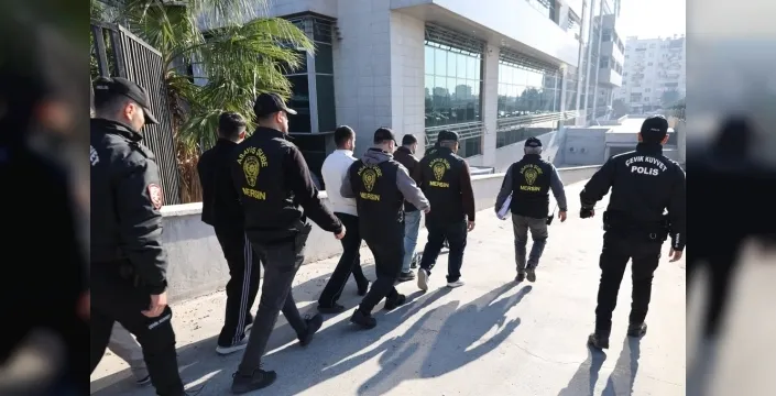 Mersin'de paravan şirketlerle dolandırıcılık operasyonu: 10 tutuklama
