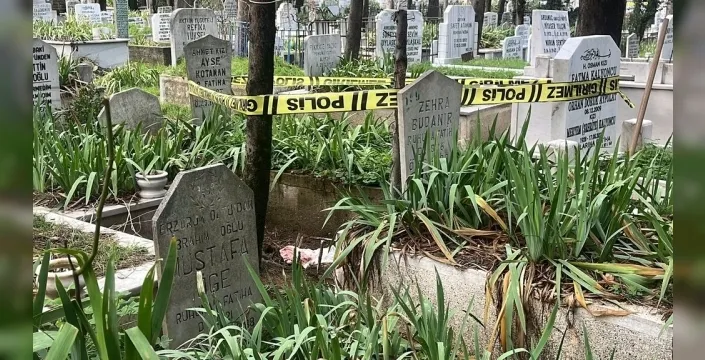 Mezarlıkta tüyler ürperten keşif: Poşette gömülü cenin bulundu!