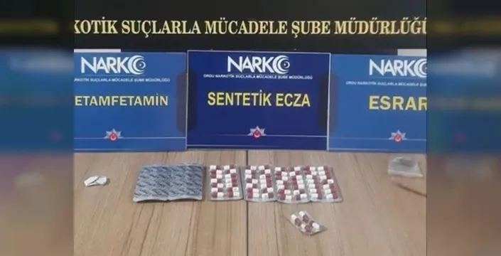 Ordulu uyuşturucu tacirlerine darbe: 6 kişi tutuklandı