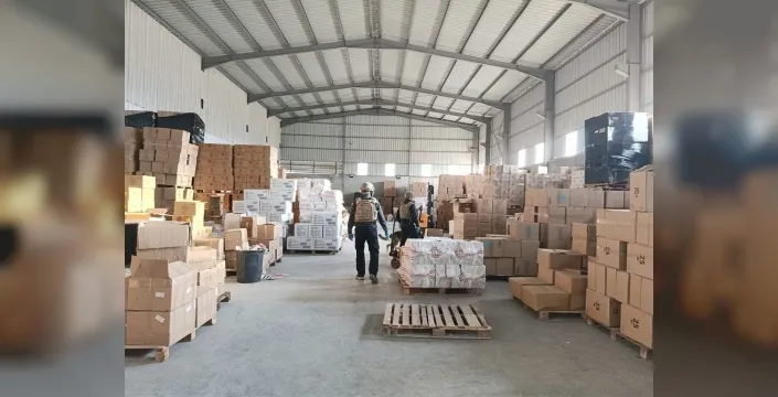 Silifke'de nefes kesen operasyon: Tona tona patlayıcı madde ele geçirildi, 1 kişi tutuklandı
