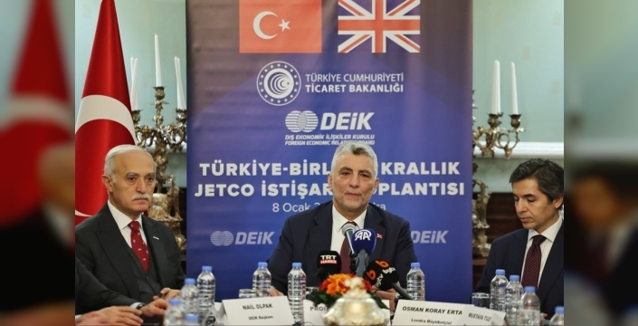 Ticaret Bakanı Ömer Bolat, Londra'da iş dünyasıyla buluştu ve 40 milyar dolarlık ticaret hedefini açıkladı