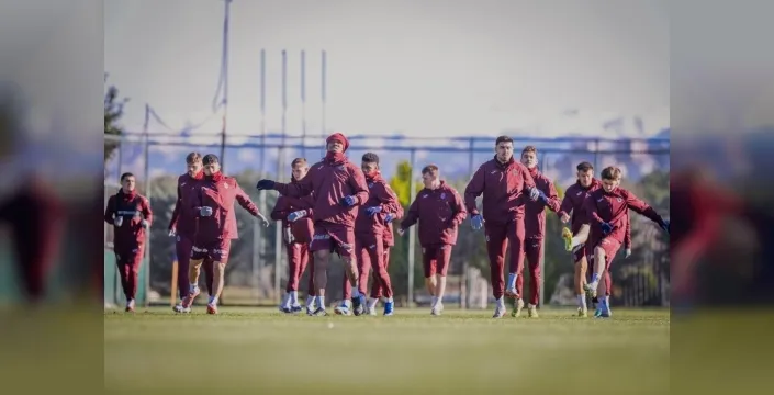 Trabzonspor, Süper Kupa yarı finali için son hazırlıklara başladı
