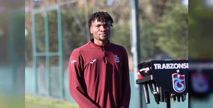 Trabzonspor'un yeni transferi Nwaiwu: 'Futbola odaklandım, doğru karar verdim