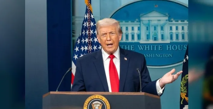 Trump, tarihi kış fırtınalarını izliyoruz dedi