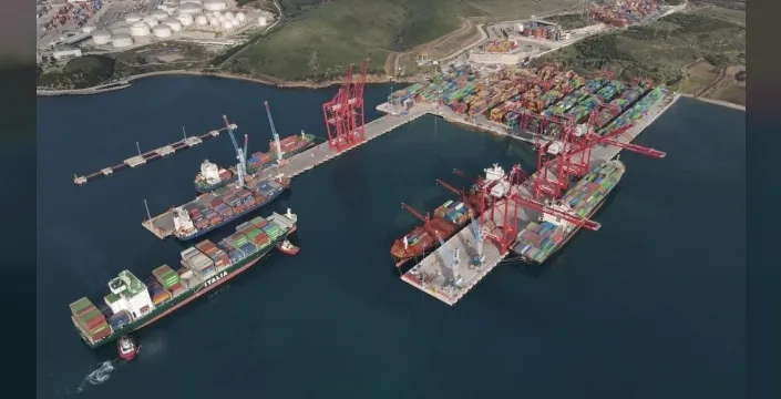 Türkiye limanlarında tarihi rekor: 553 milyon ton yük elleçlendi