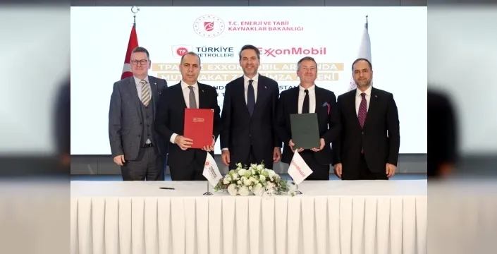 Türkiye Petrolleri ve ExxonMobil'den tarihi mutabakat zaptı