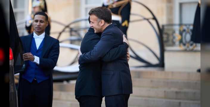 Zelenskiy ve Macron Paris'te buluştu: Hava savunması ve diplomasi masada